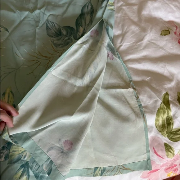 Susan Bristol Mint Set Buttoned Top + Maxi Skirt Size L - Picture 11 of 12